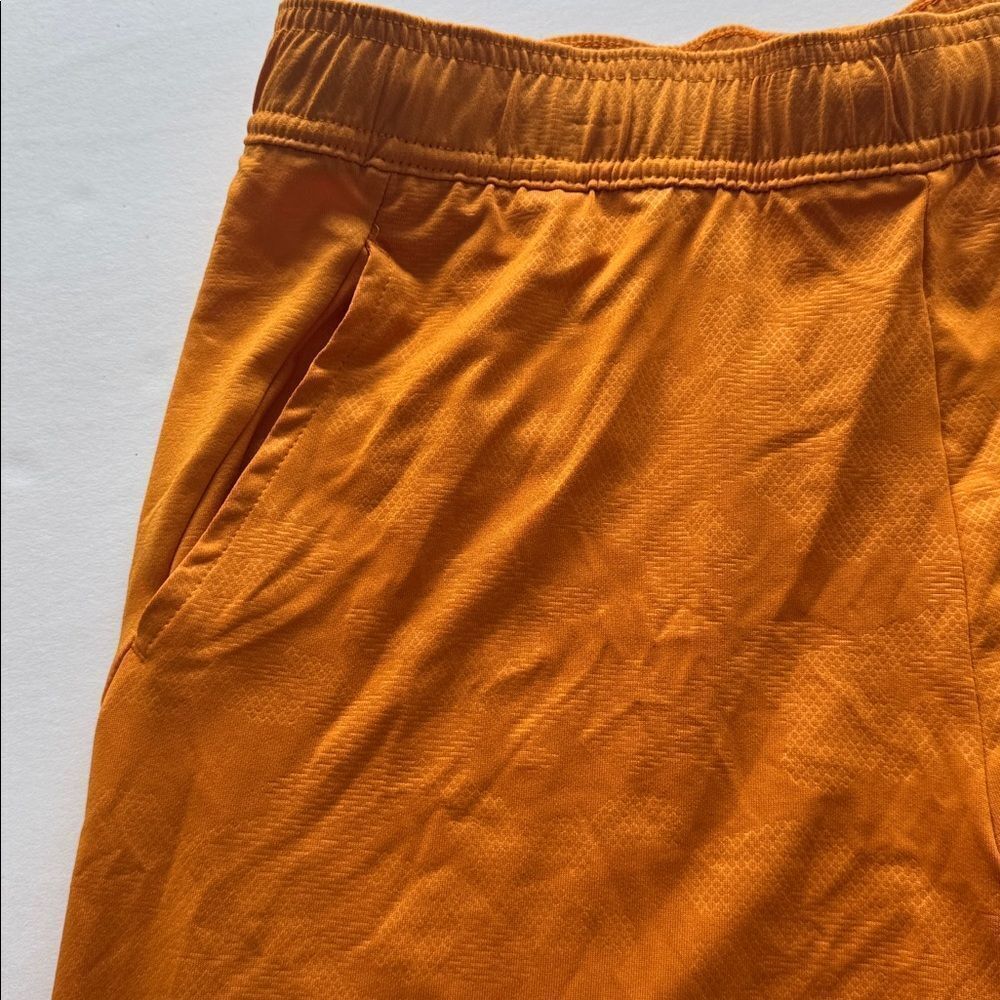 All in Motion Men's Orange Athletic Training Shorts Size Medium - Picture 5 of 5
